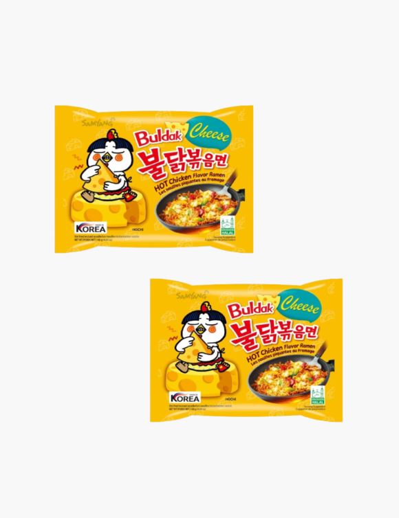 Samyang Cheese Noodles Pack of 2 (150g each)